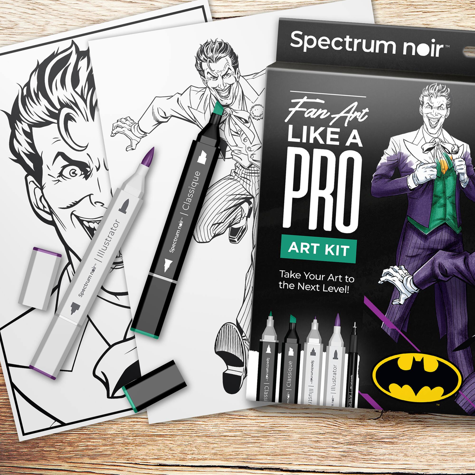 Spectrum Noir™ Pro Fan-Art Joker Kit